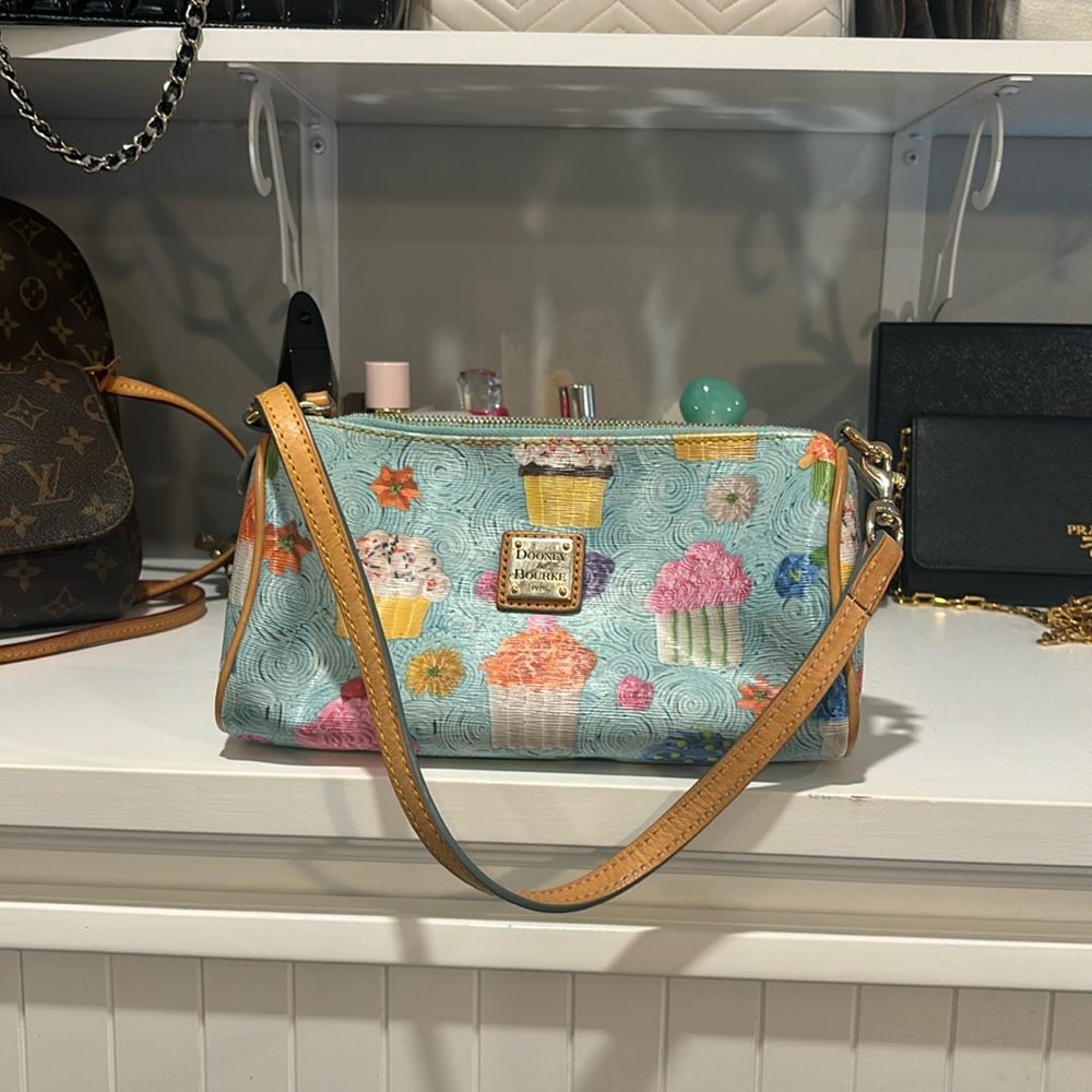 Dooney & Bourke Vintage cupcake bag, coated canvas